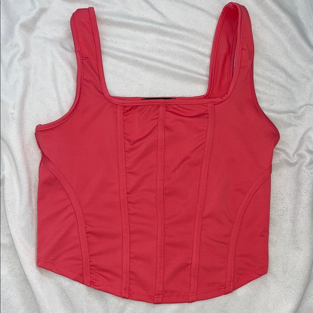 Women's hot pink Sleeveless Top